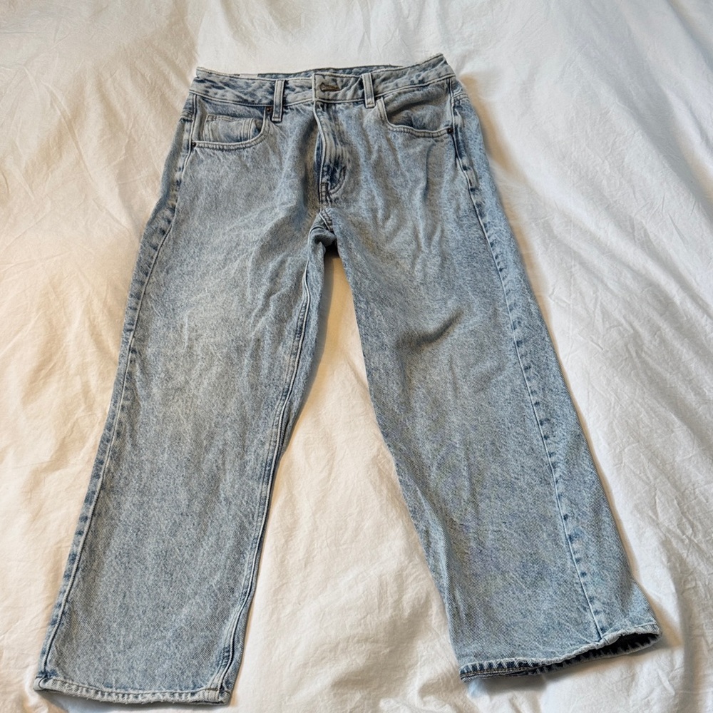 PacSun Men's Relaxed Light Blue Jeans